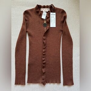 MARNI Brown Women's Sweater